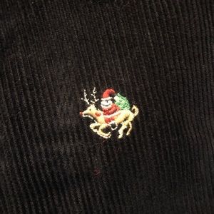 Brooks Brothers Corduroy Santa/Reindeer Pants